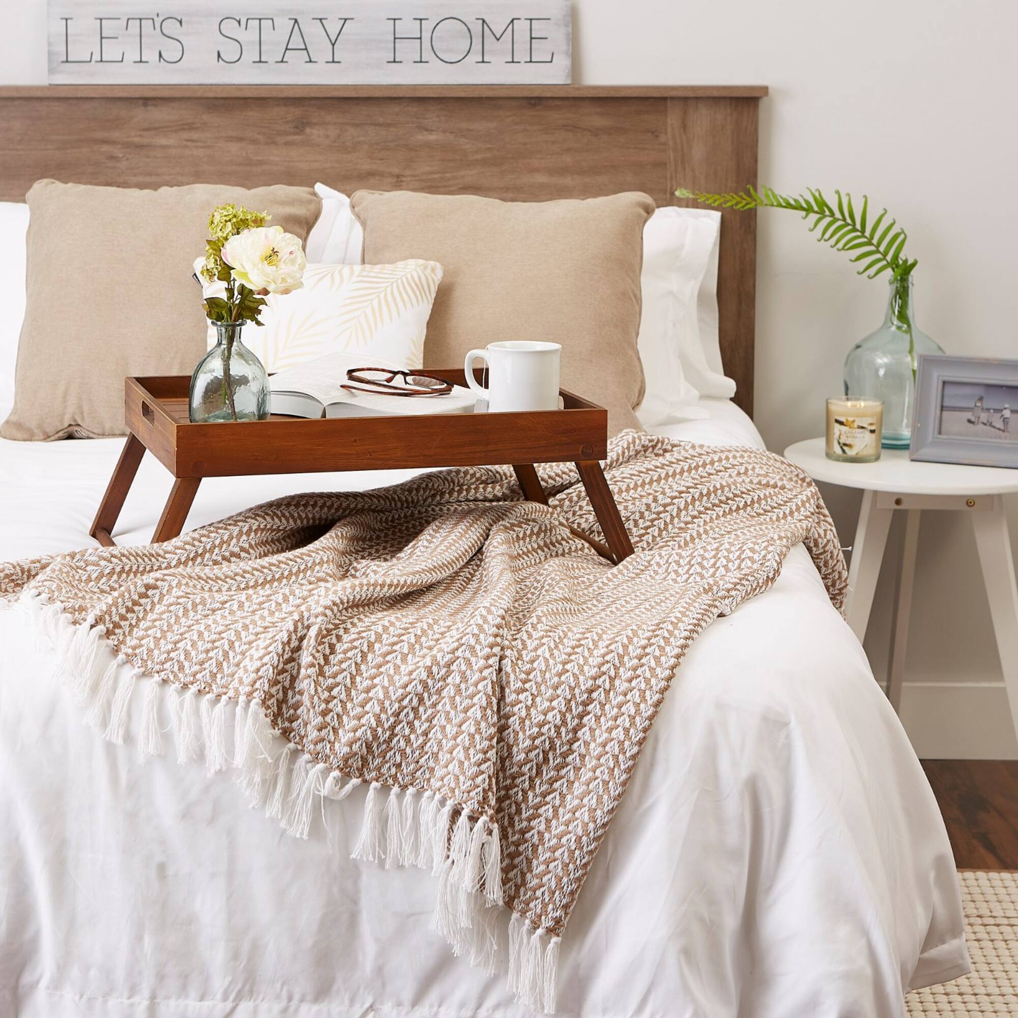 DII® Stone Arrowhead Woven Throw